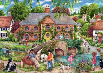 Ravensburger 1000pc - Village Life Puzzle