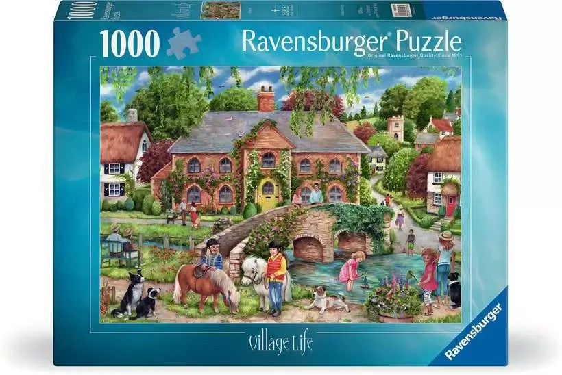 Ravensburger 1000pc - Village Life Puzzle