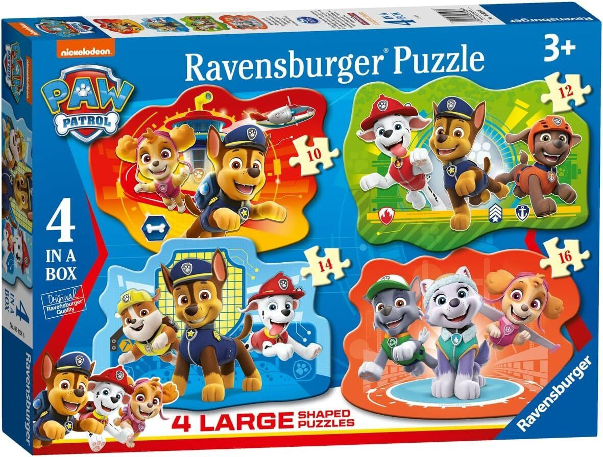 Ravensburger  -  Paw Patrol Pups Away Shaped Puzzle