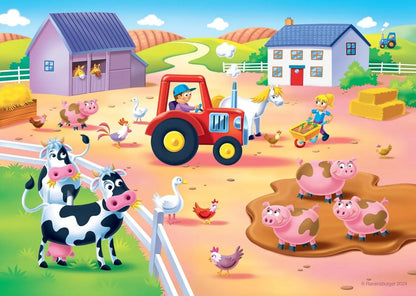 Ravensburger - My First Puzzles 6, 8, 10, 12pc - How Many Can You Count? Puzzles