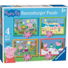 Ravensburger - Peppa Pig 4 in a Box - 12, 16, 20, 24pc Puzzles