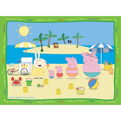 Ravensburger - Peppa Pig 4 in a Box - 12, 16, 20, 24pc Puzzles