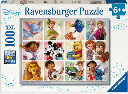 Ravensburger 100pc - Disney Multicharacter Puzzle