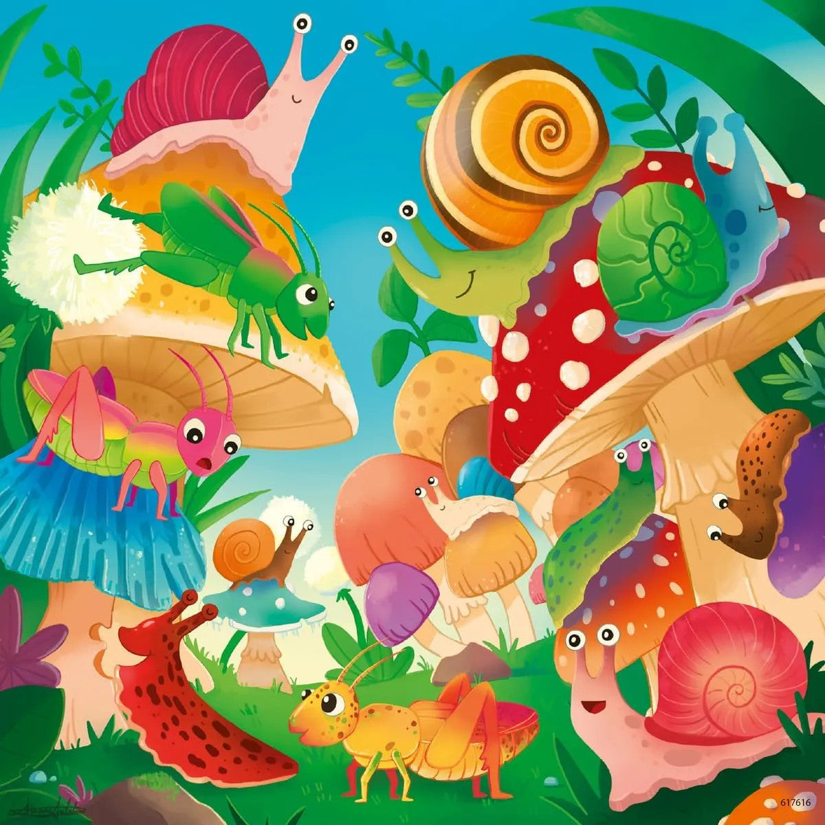 Ravensburger 3x49pc- Bugs, Bugs, Bugs Puzzle