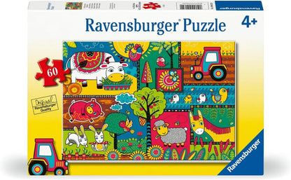 Ravensburger 60pc - A Day at the Farm Puzzle