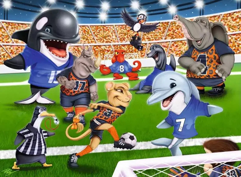 Ravensburger 150pc - Soccer Field Flair Puzzle