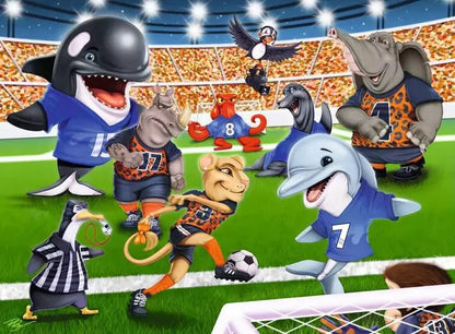 Ravensburger 150pc - Soccer Field Flair Puzzle