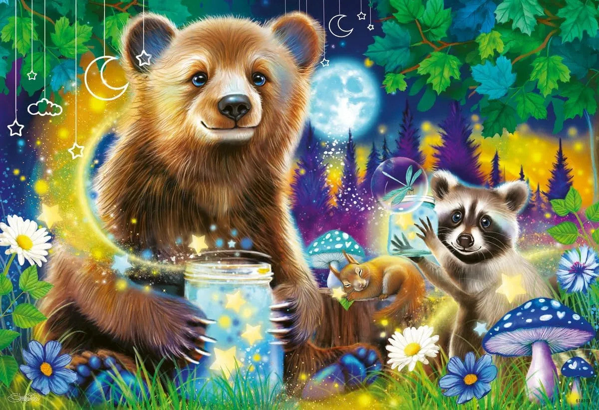Ravensburger 2x24pc - Loving Woodland Friends Puzzle