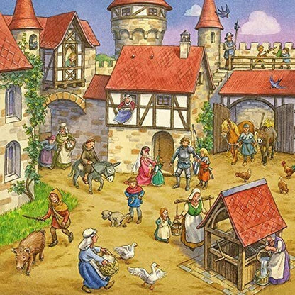 Ravensburger 3x49pc - Life of the Knight Puzzle
