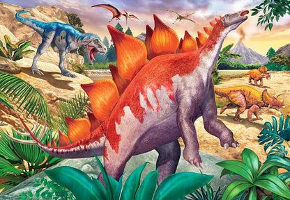 Ravensburger 2x24pc - Jurassic Wildlife Puzzle