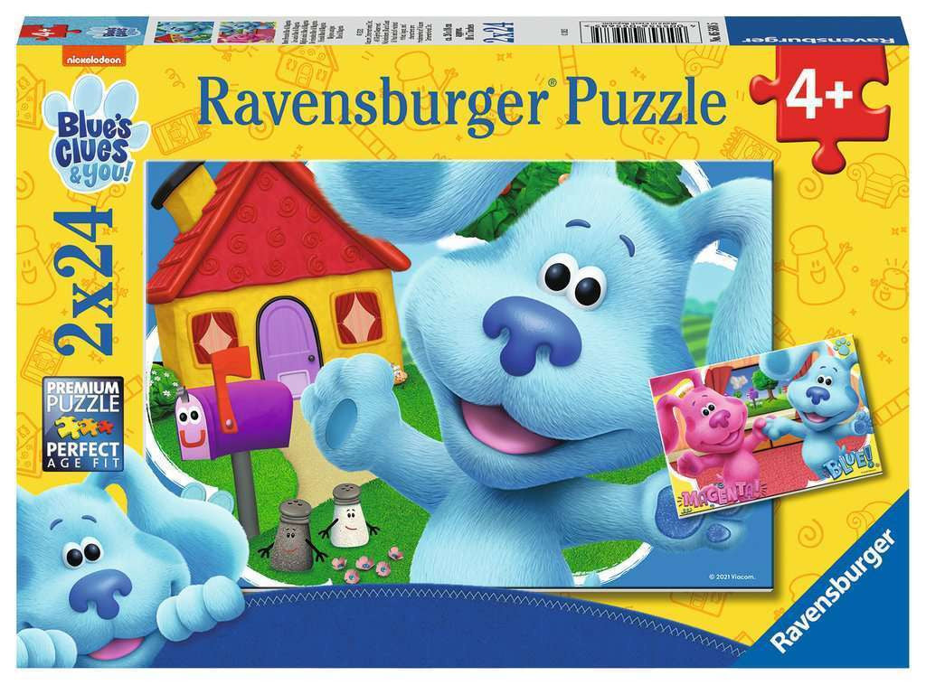 Ravensburger 2x24pc - Blues Clues Puzzle