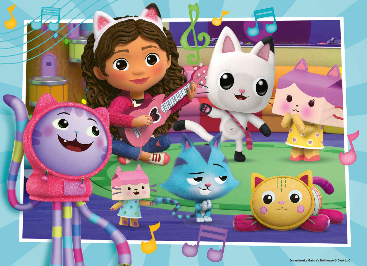 Ravensburger 4x42pc - Gabby's Dollhouse A-Meow-Mazing Bumper Puzzle Pack