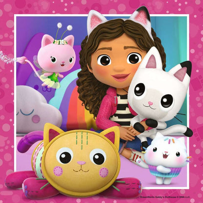 Ravensburger 3x49pc- Gabby's Dollhouse Puzzle - It's Meow Time
