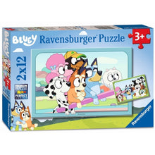 Ravensburger 2x12pc - Fun with Bluey Puzzle