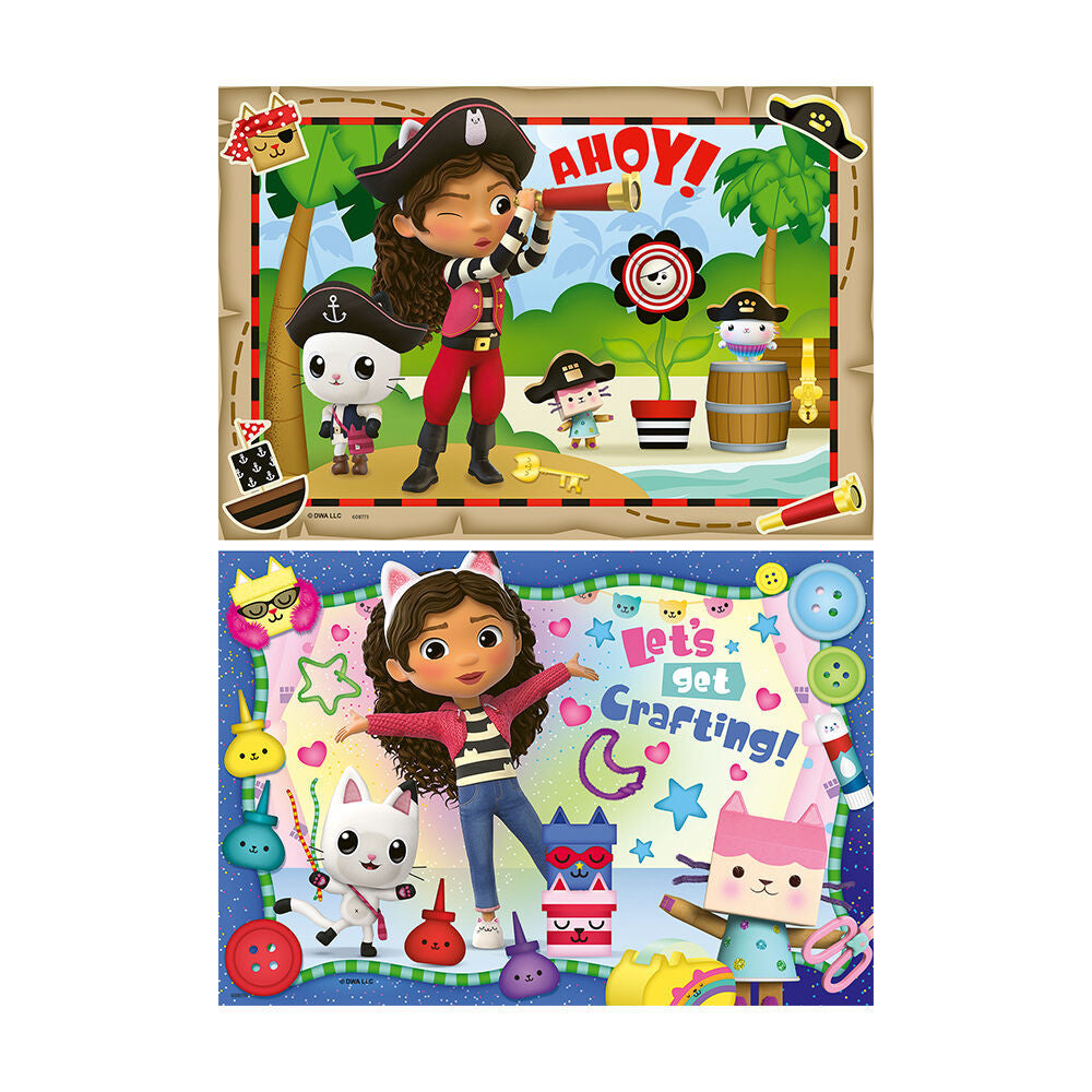Ravensburger 2x24pc - Gabby's Dollhouse Puzzle