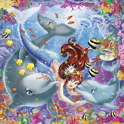 Ravensburger 3x49pc - Charming Mermaids Puzzle