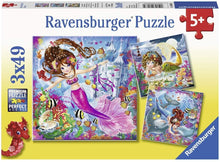 Ravensburger 3x49pc - Charming Mermaids Puzzle