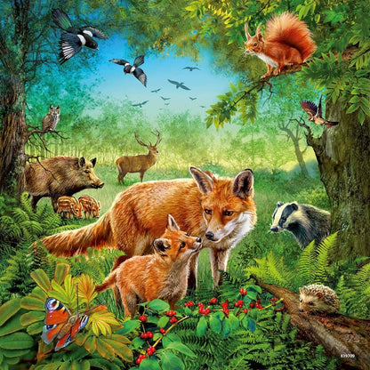 Ravensburger 3x49pc - Animals of the Earth Puzzle