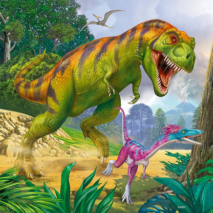 Ravensburger 3x49pc - Primeval Ruler Puzzle