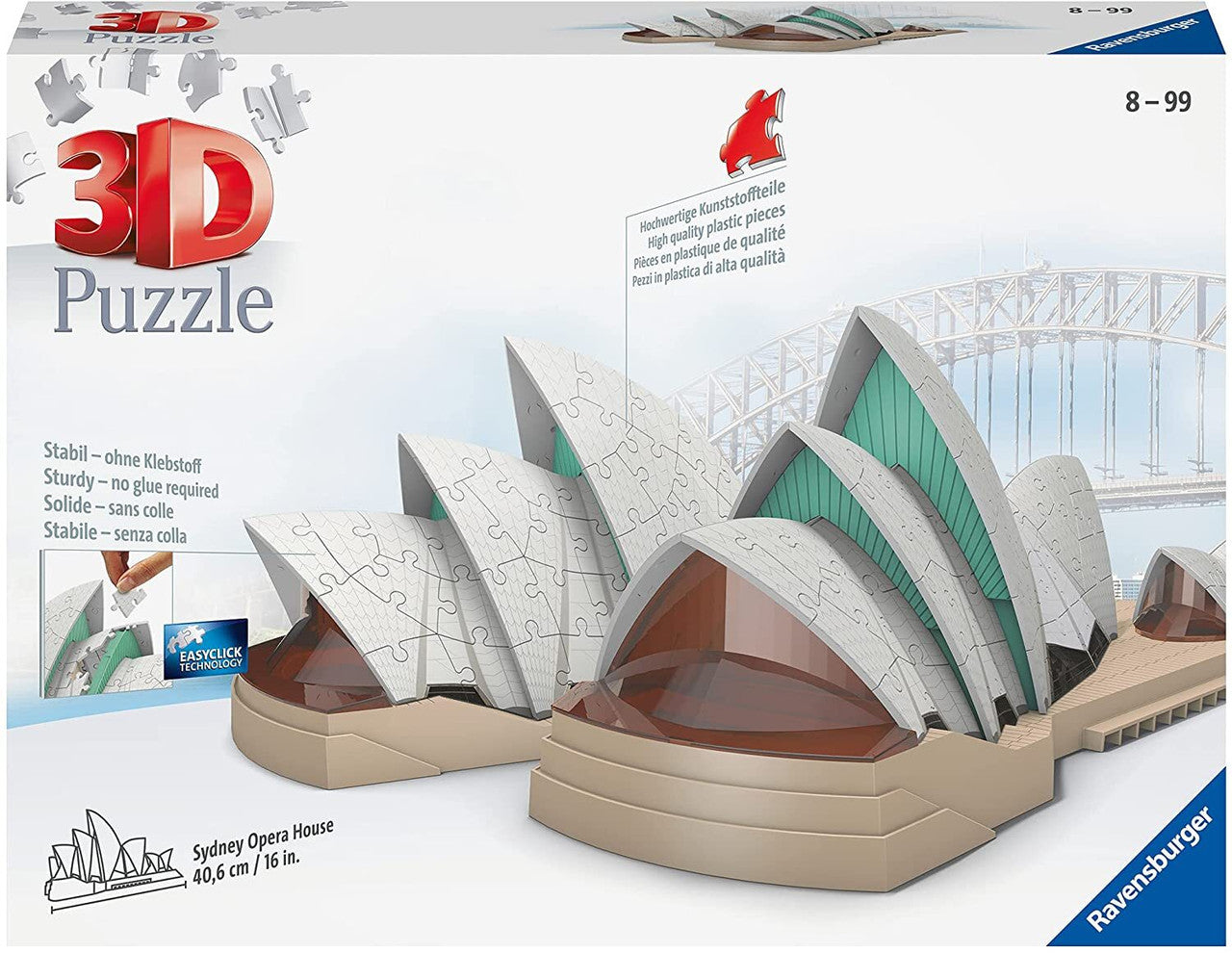 Ravensburger 237pc - Sydney Opera House 3D Puzzle