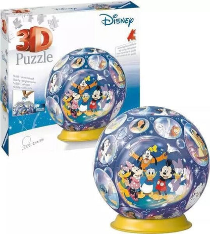 Ravensburger 72pc - 3D Puzzleball Disney Characters Puzzle
