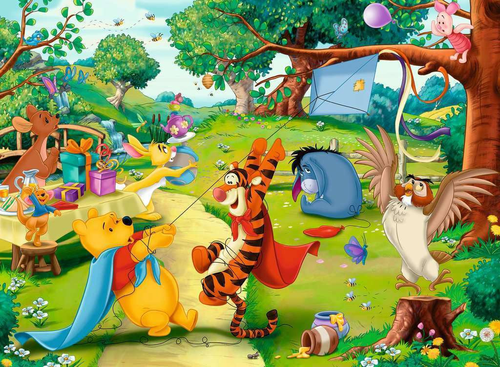 Ravensburger 100pc - Disney Pooh to the Rescue Puzzle