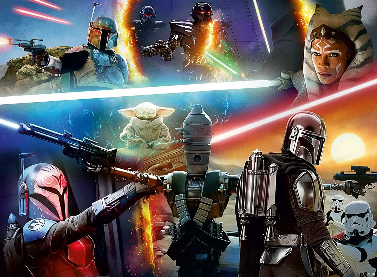 Ravensburger 300pc - Star Wars The Mandalorian Crossfire Puzzle