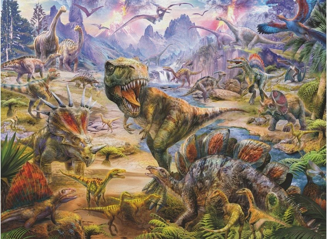 Ravensburger 300pc - Dinosaur World Puzzle