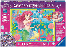 Ravensburger 500pc - Disney Ariel's Underwater Paradise Brilliant Puzzle