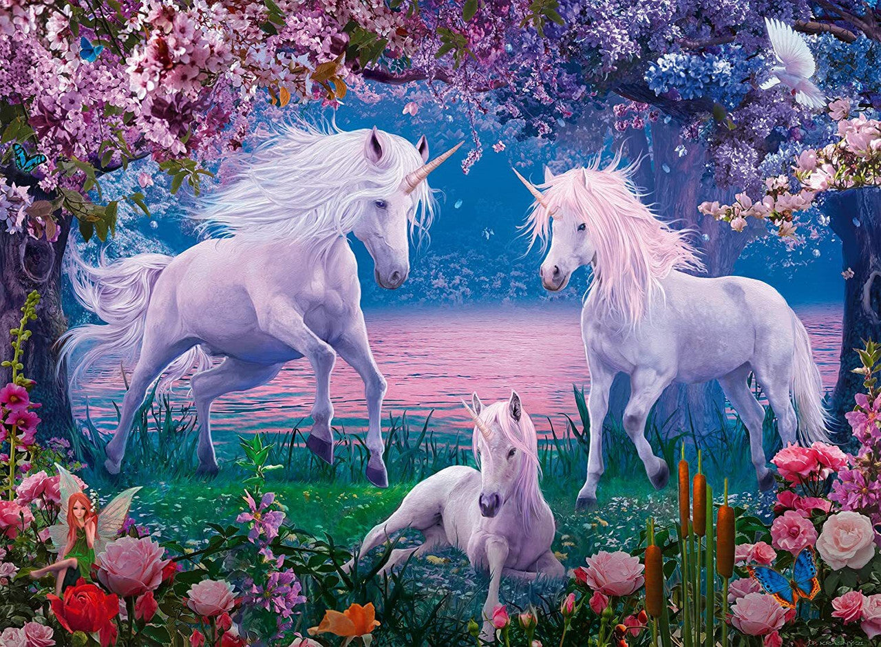 Ravensburger 100pc - Unicorn Grove Puzzle