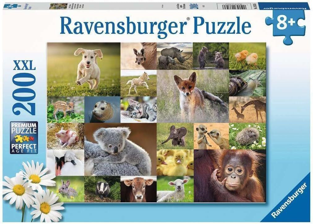 Ravensburger 200pc - Baby Animals Puzzle