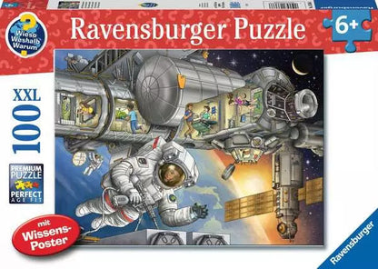 Ravensburger 100pc - On The Space Station Puzzle