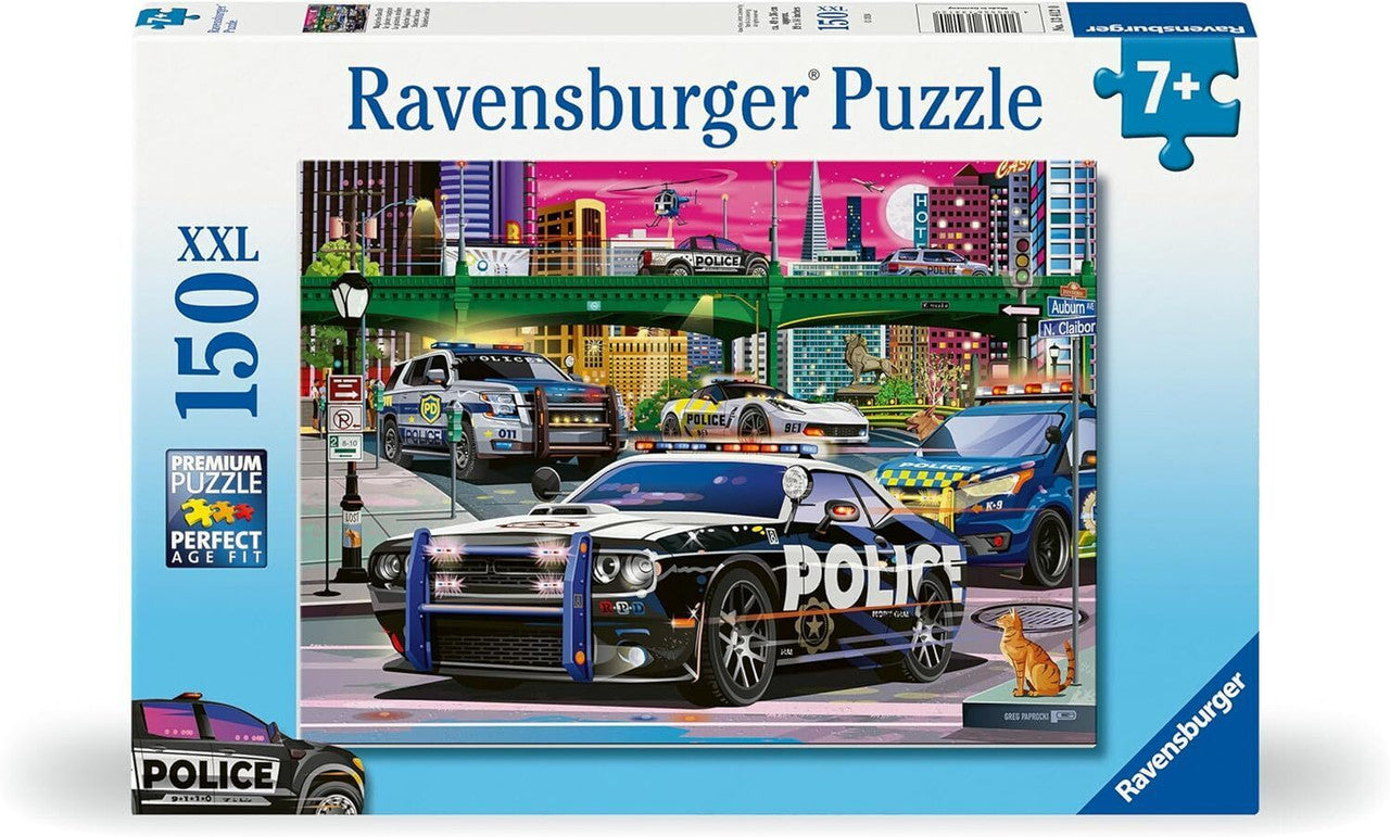 Ravensburger 150pc- Police on Patrol Puzzle
