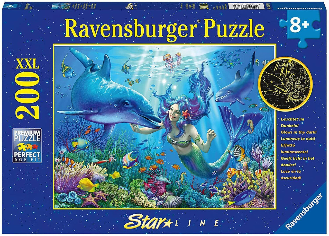 Ravensburger 200pc- Underwater Paradise Glow in the Dark Puzzle