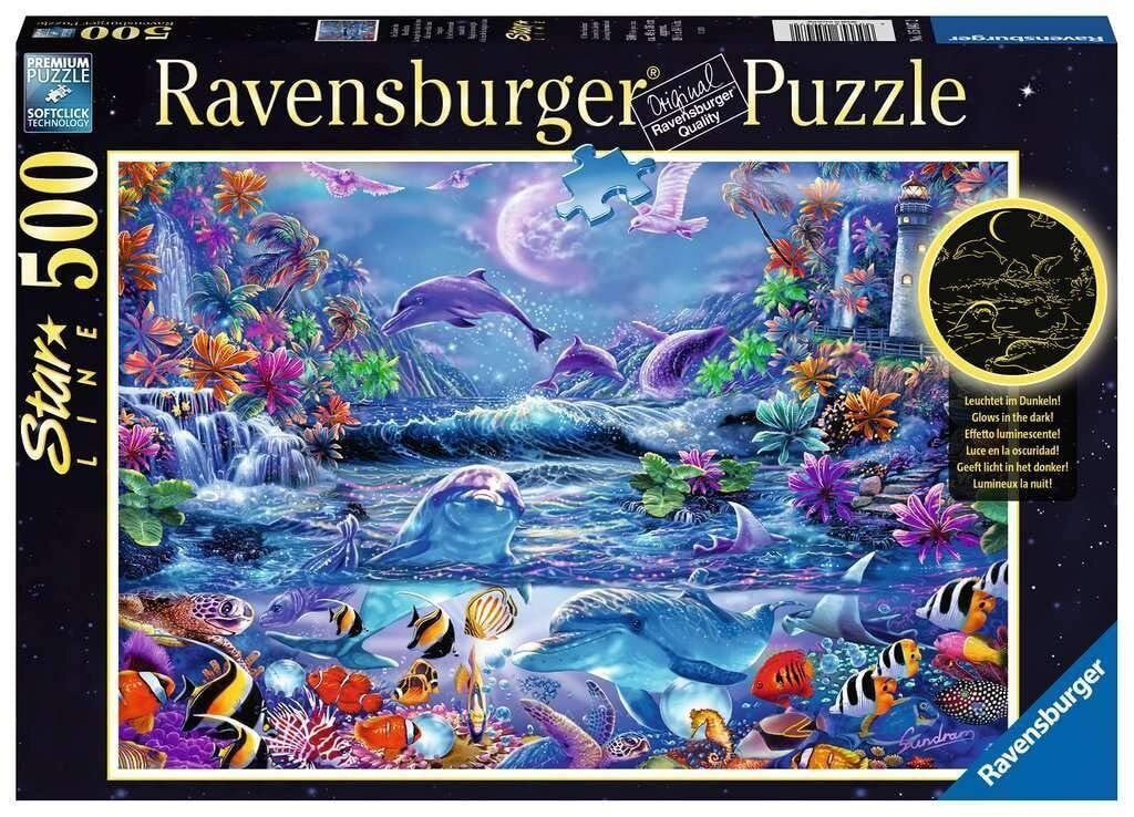 Ravensburger 500pc - Moonlit Magic Starline Puzzle