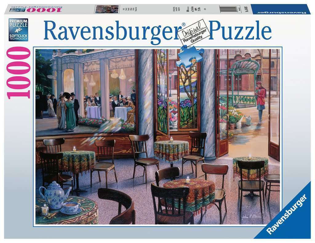 Ravensburger 1000pc - A Cafe Visit Puzzle