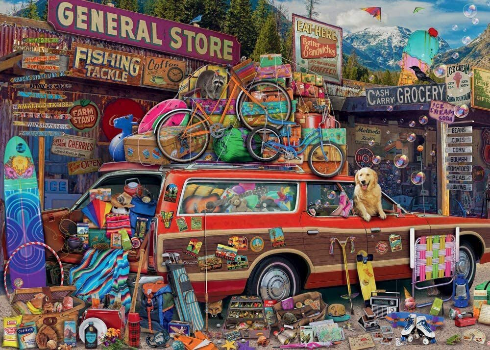Ravensburger 1000pc Family Vacation Puzzle
