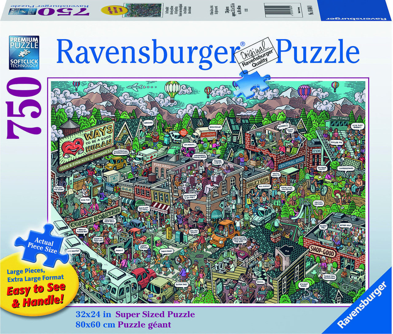 Ravensburger 750pc - Acts of Kindness Large Format Puzzle