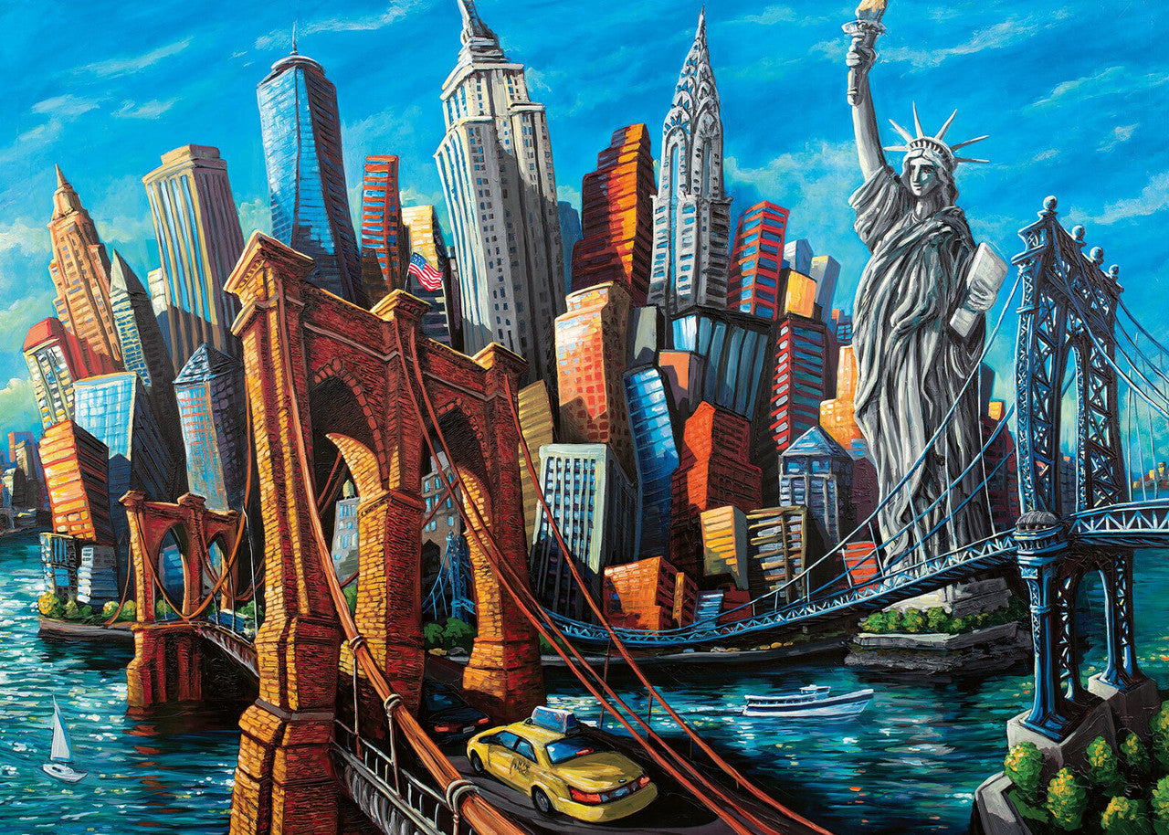 Ravensburger 1000pc - Welcome to New York Puzzle