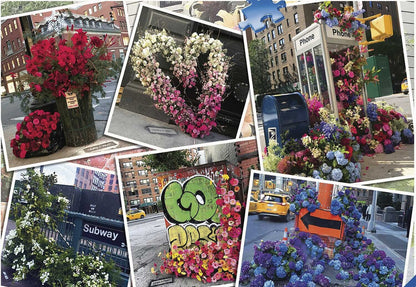 Ravensburger 1000pc - NYC Flower Flash Puzzle