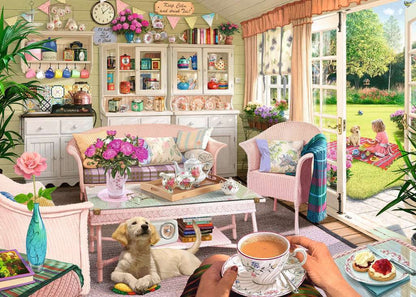 Ravensburger 1000pc - My Haven No. 9 The Tea Shed Puzzle