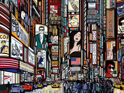 Ravensburger 1000pc - Colourful New York Puzzle