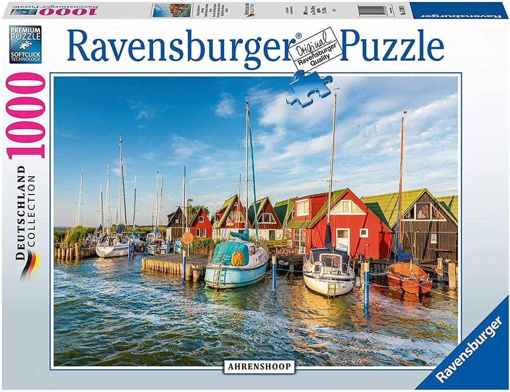 Ravensburger 1000pc Colourful Harbourside Germany Puzzle