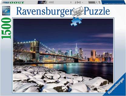 Ravensburger 1500pc - Winter in New York Puzzle