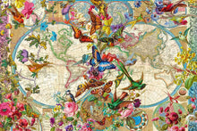 Ravensburger 3000pc - Flora & Fauna World Map Puzzle