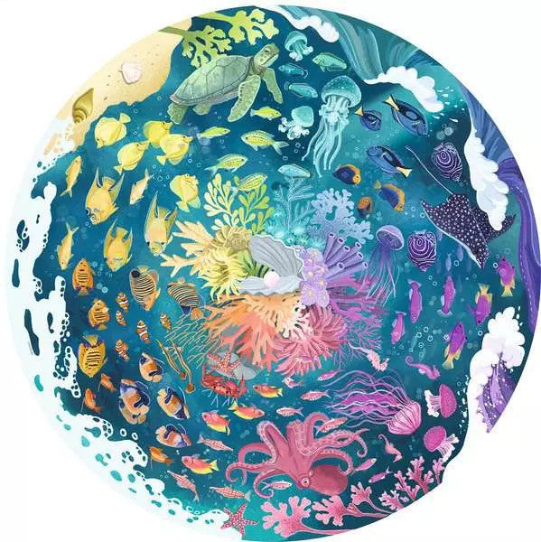 Ravensburger 500pc - Circle of Colors Ocean Puzzle