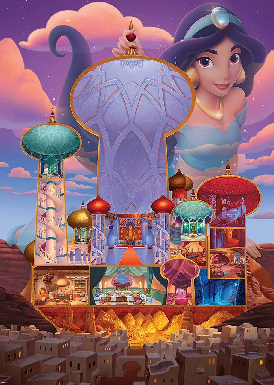 Ravensburger 1000pc - Disney Castles - Jasmine Puzzle