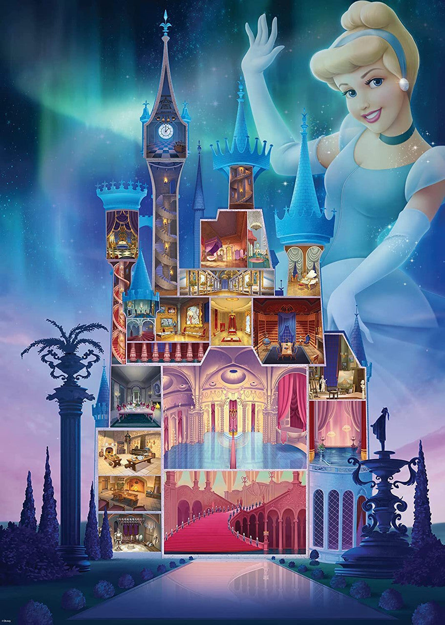 Ravensburger 1000pc - Disney Castles - Cinderella Puzzle