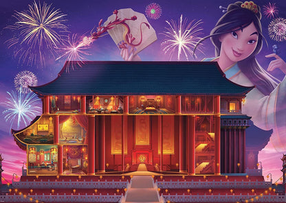Ravensburger 1000pc - Disney Castles - Mulan Puzzle
