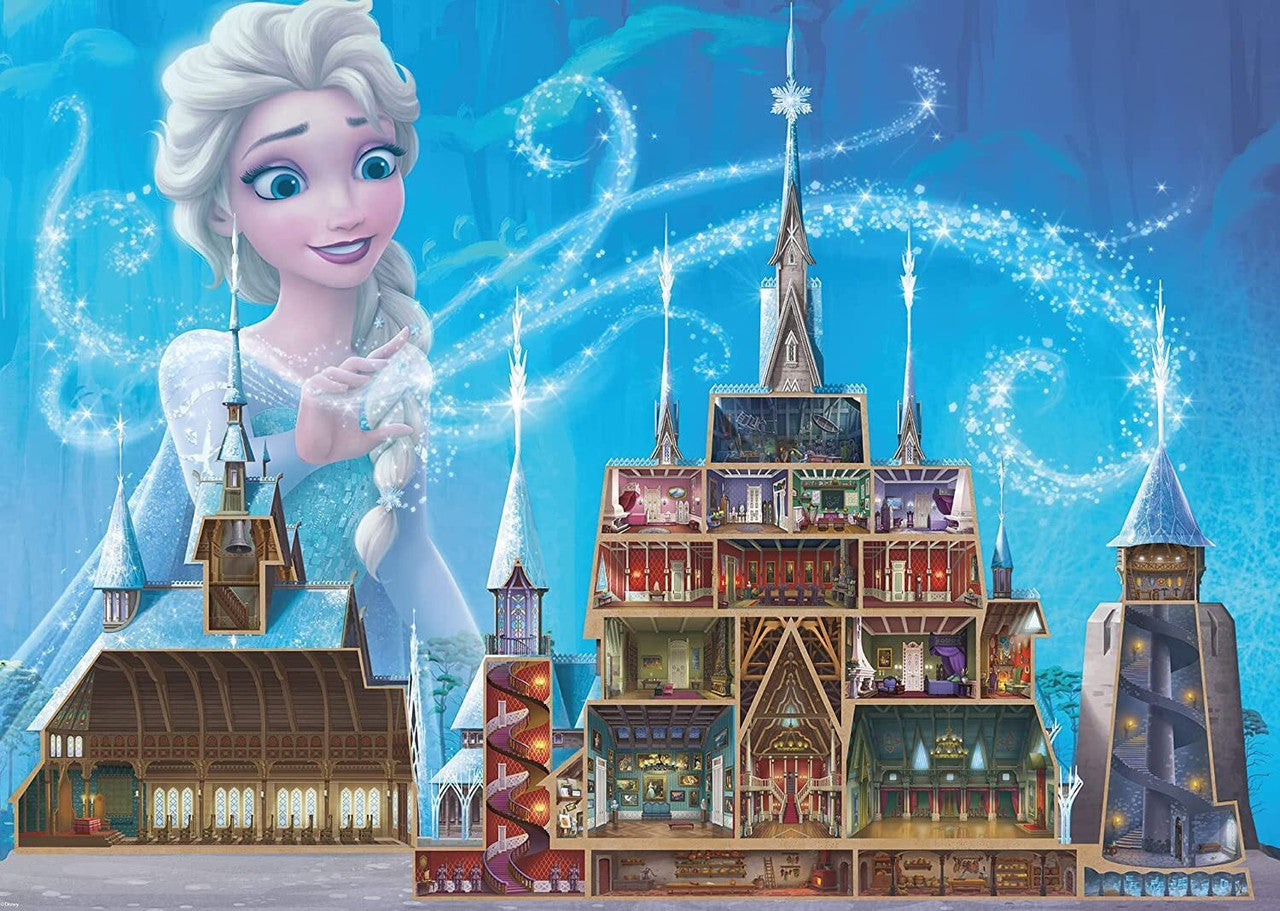 Ravensburger 1000pc - Disney Castles - Elsa Puzzle